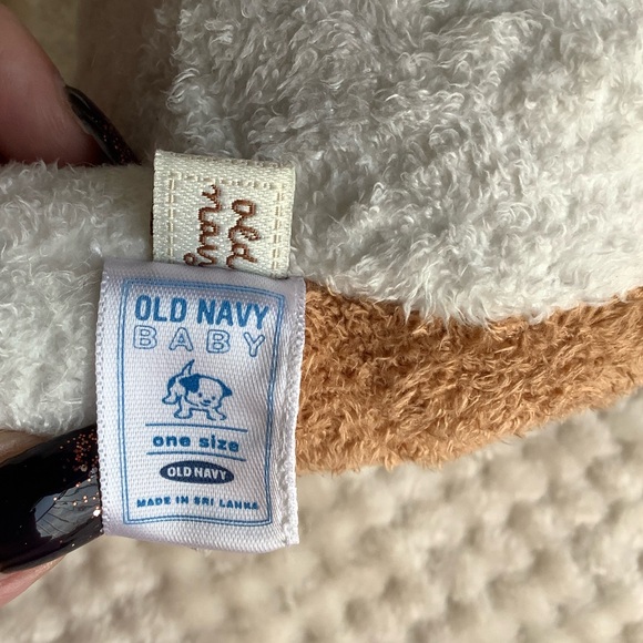 Old Navy 2004 Brown and White Stuffed Animal Dog Plush Puppy - Picture 8 of 10